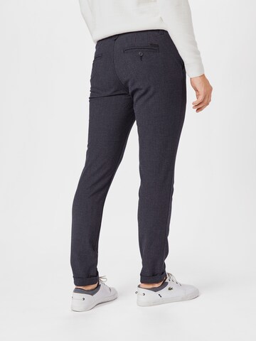 JACK & JONES - Slimfit Calças chino 'Marco Stuart' em cinzento