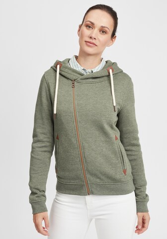 Oxmo Sweatshirt 'Vicky' in Groen: voorkant