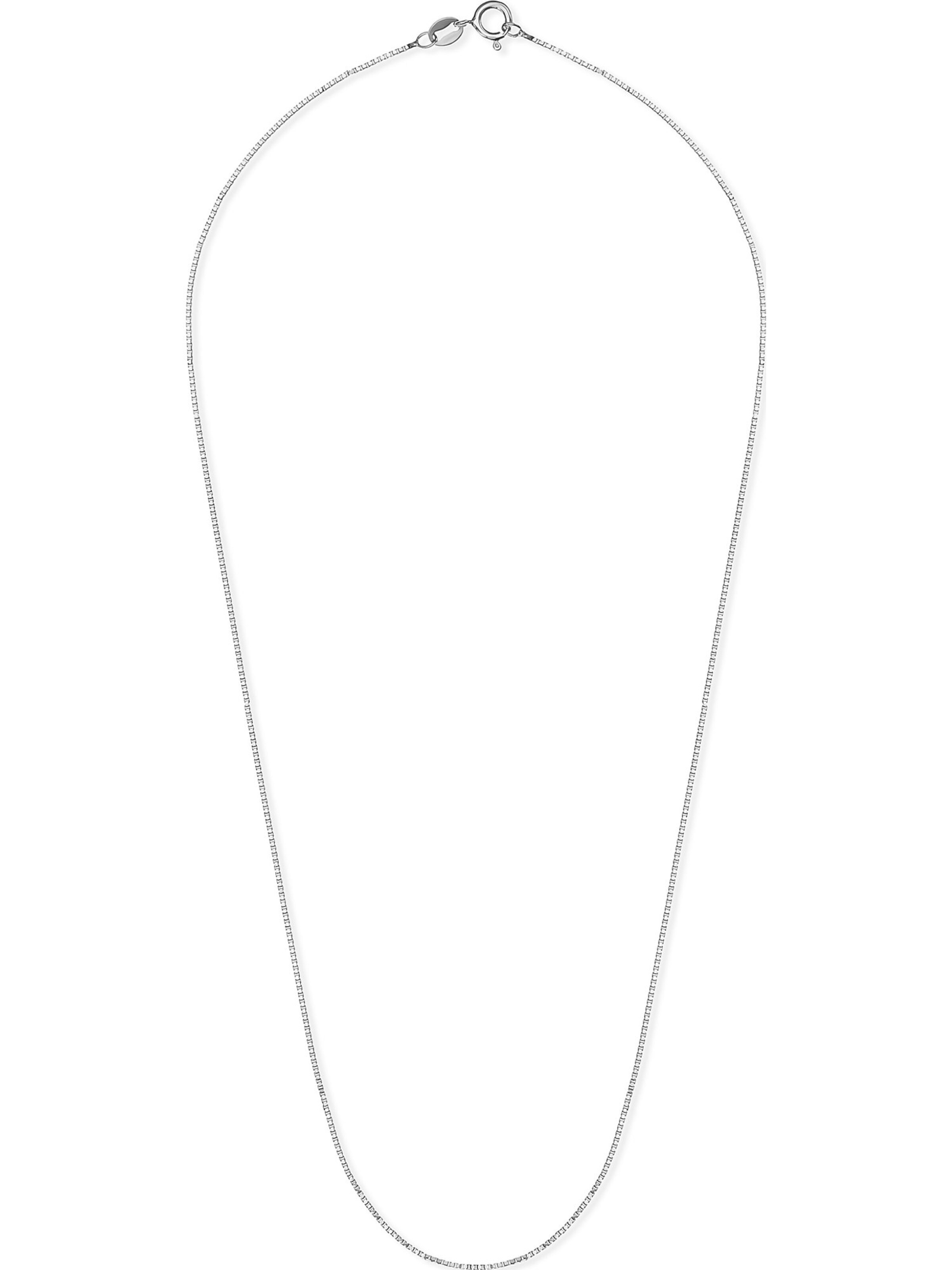 FAVS Necklace in Silver: front