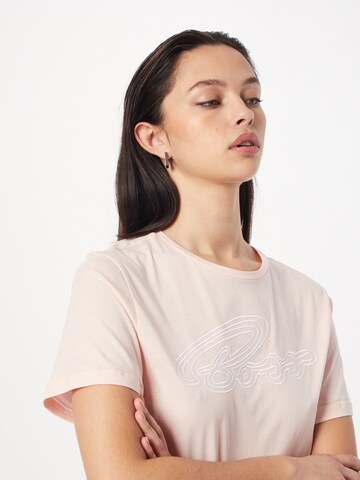T-shirt 'Esummer' BOSS en rose