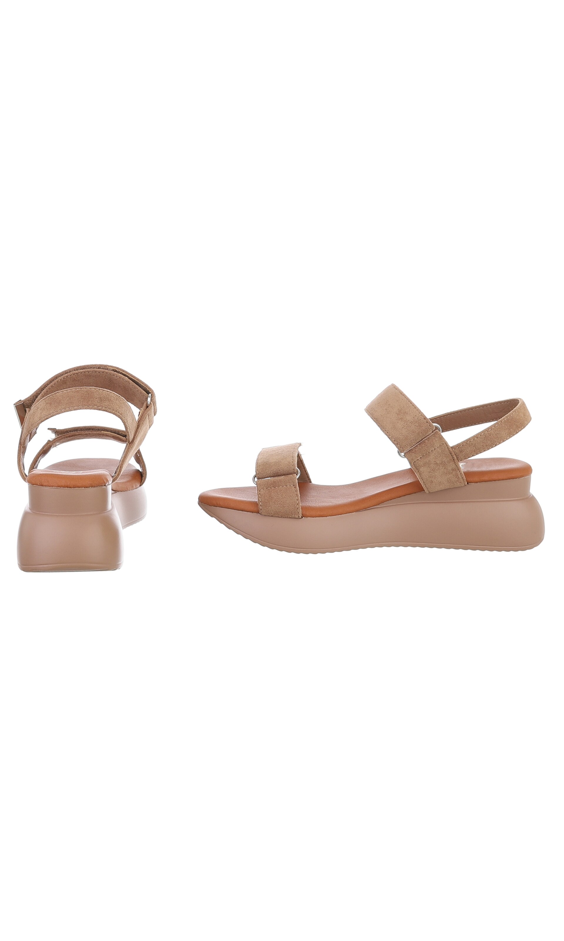 Ital-Design Sandale in Braun