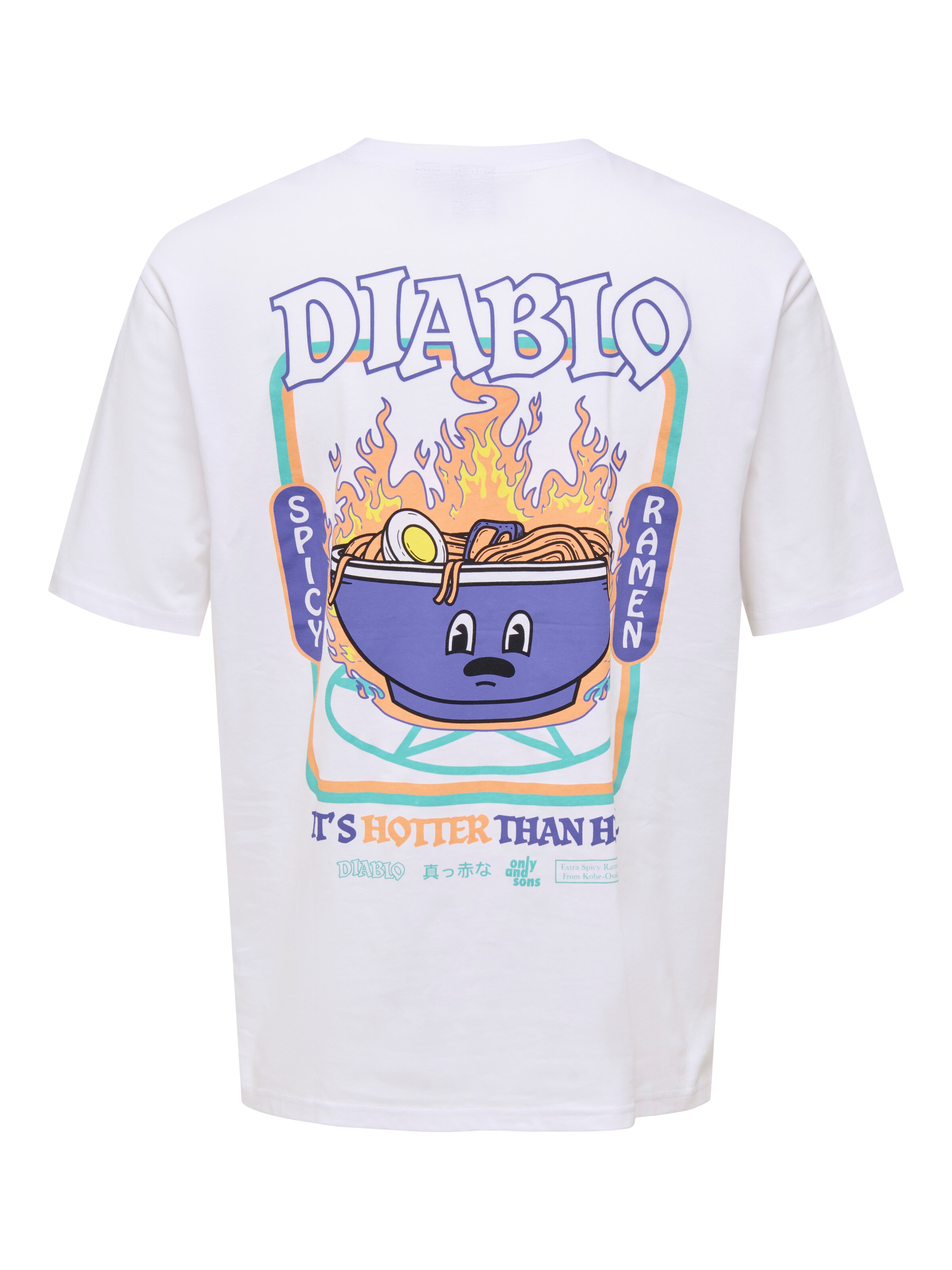 Only & Sons Shirt 'ONSKeane' in White