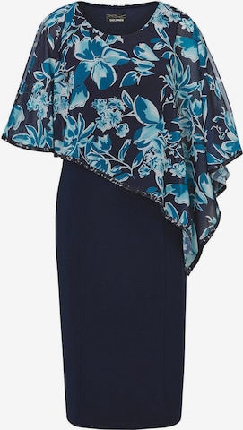 Goldner Avondjurk in Blauw: voorkant