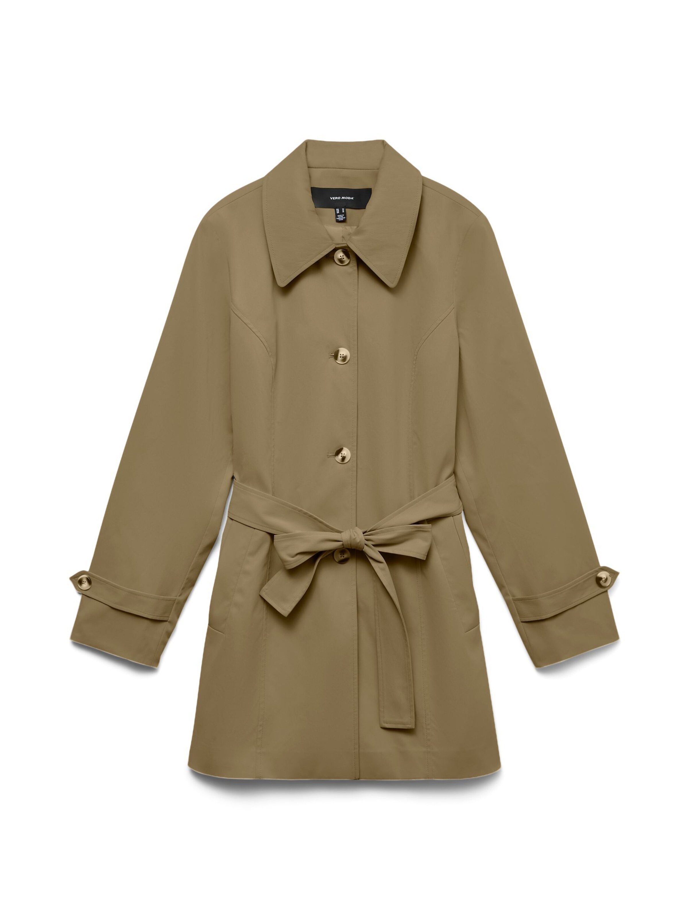 VERO MODA Manteau mi-saison 'VMChelseaanna' en noisette, Vue avec produit
