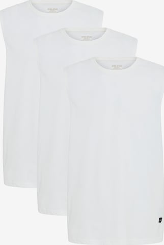 T-Shirt ' BHTank Top 3 Pack ' BLEND en blanc : devant