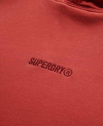 Sweat-shirt Superdry en rouge