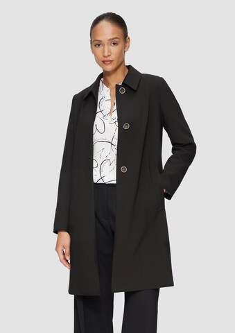 Manteau mi-saison s.Oliver BLACK LABEL en noir : devant