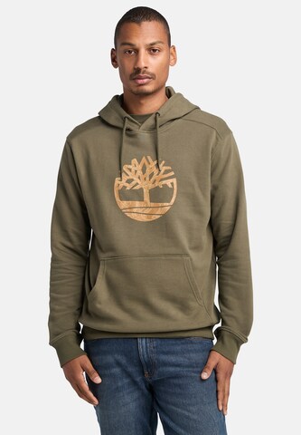 TIMBERLAND Collegepaita 'Kennebec River' värissä vihreä: etupuoli