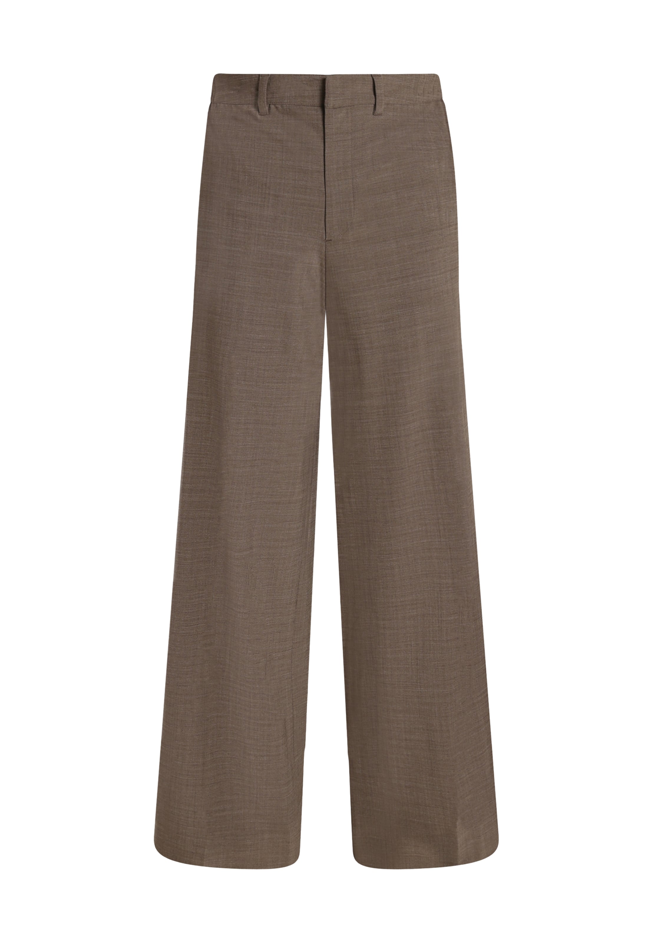 MOS MOSH - Pierna ancha Pantalón chino 'MMHaley Dynamic' en gris: frente