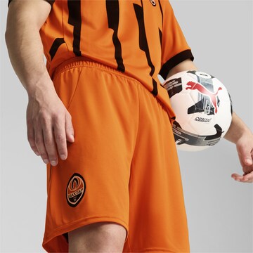 Regular Pantalon de sport 'FC Shakhtar Donetsk 24/25' PUMA en orange