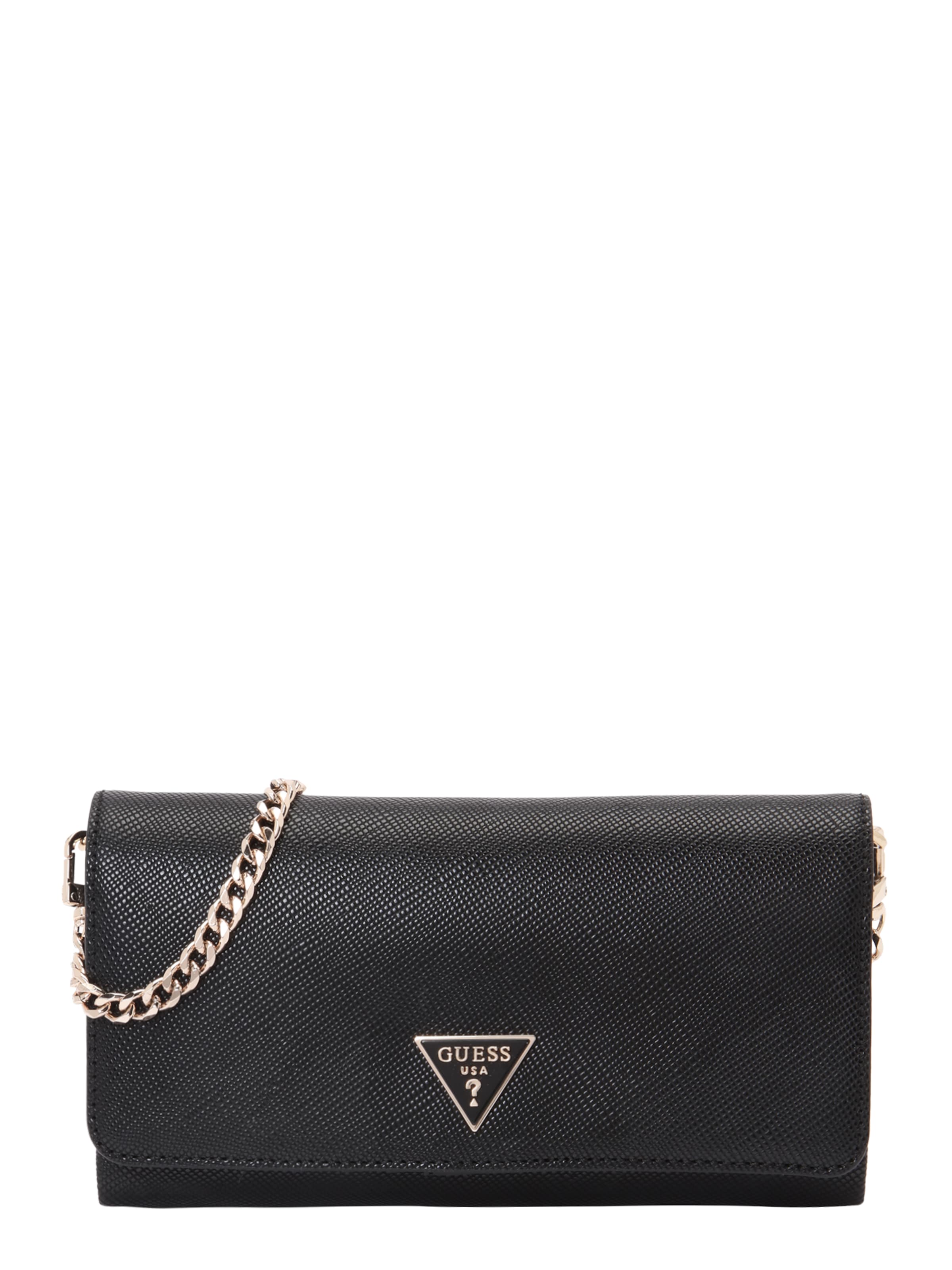 GUESS Clutch 'NOELLE II XBODY FLAP ORGANIZER' in Black: front