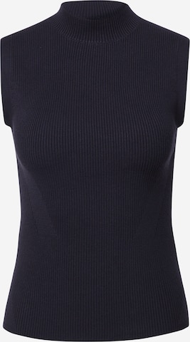 COMMA Knitted Top in Blue: front