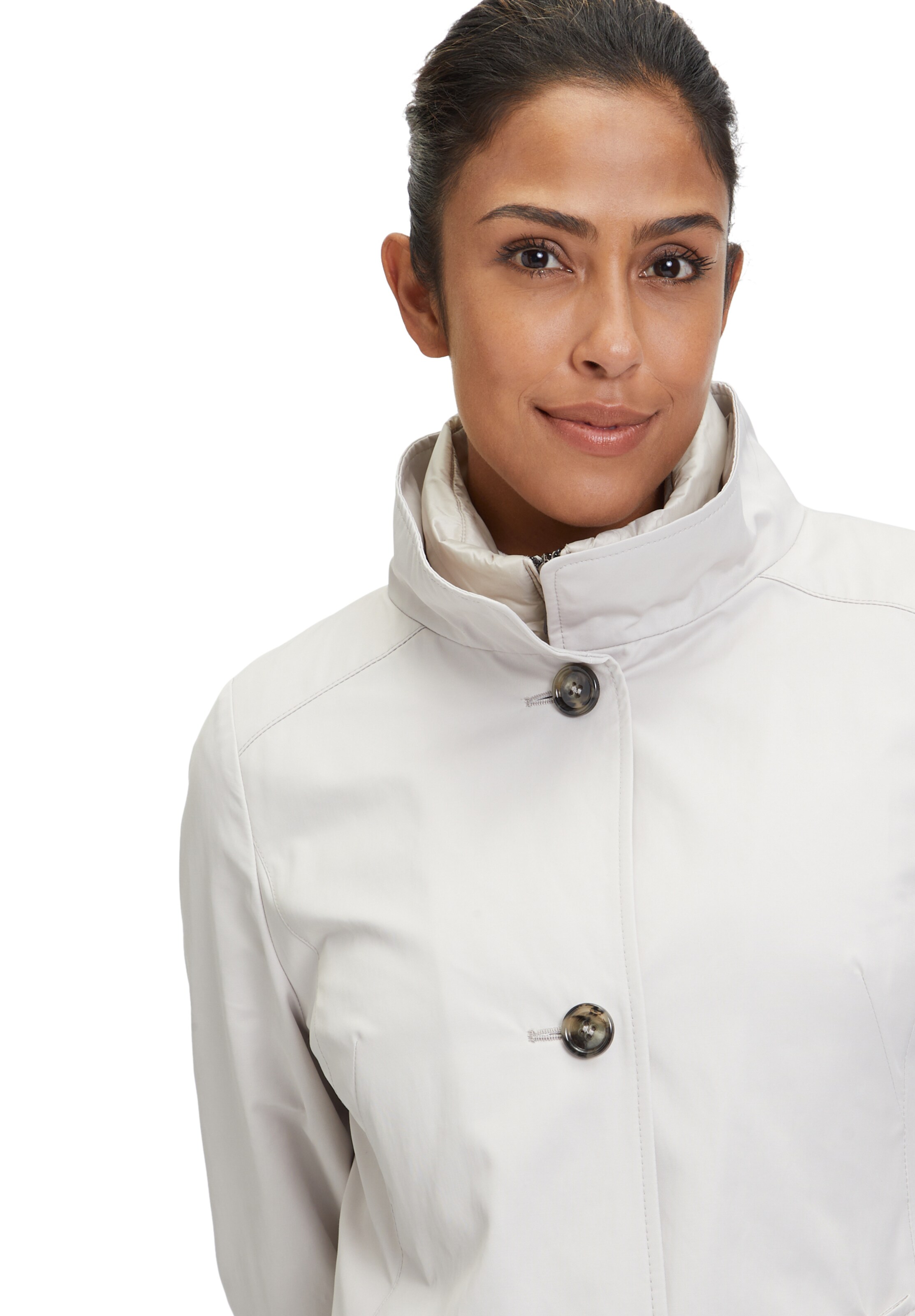 GIL BRET Mantel in Weiß