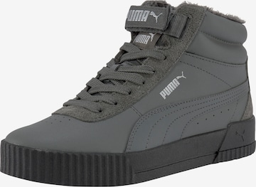PUMA High-Top Sneakers 'Carina' in Grey: front