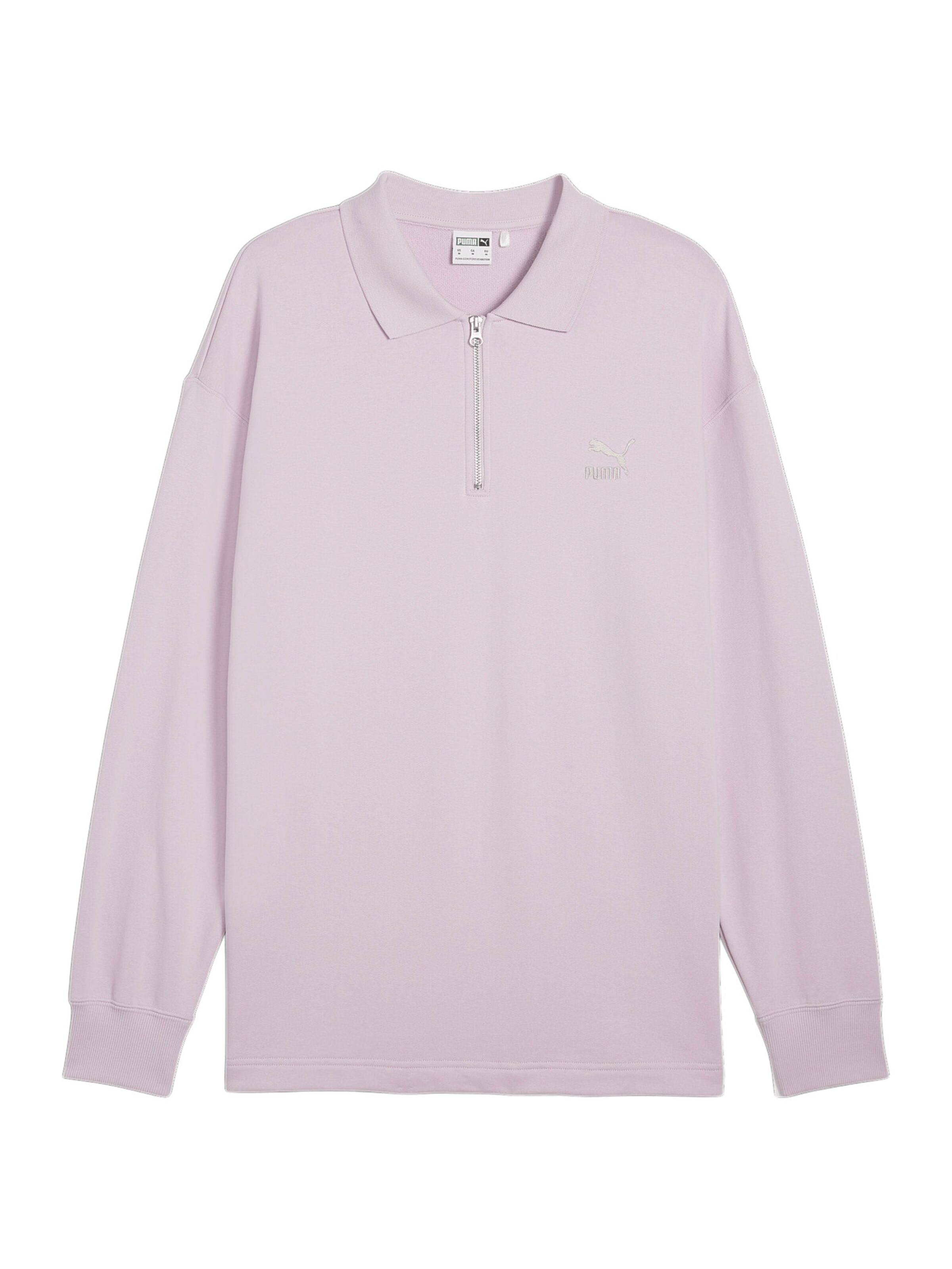 PUMA Sweatshirt 'Better Classics' in Purple: front
