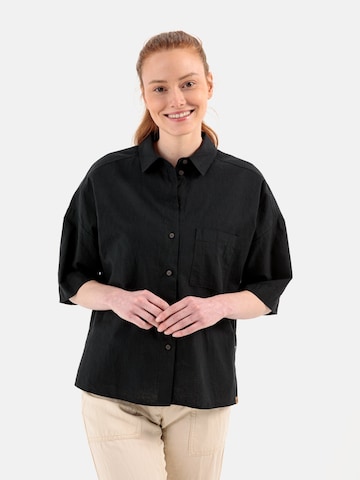 CAMEL ACTIVE Blouse in Black: front