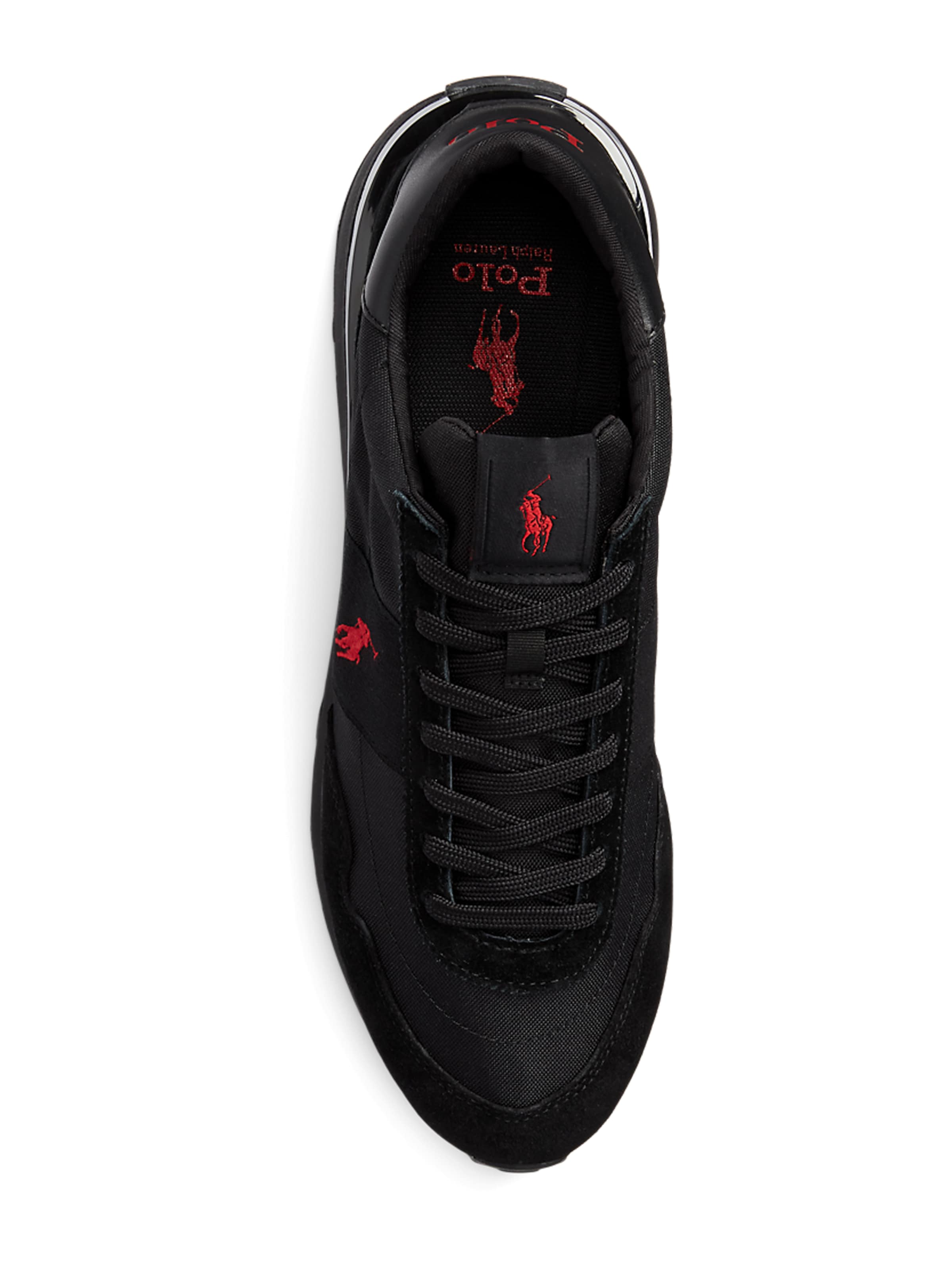 Polo Ralph Lauren Σνίκερ χαμηλό σε μαύρο