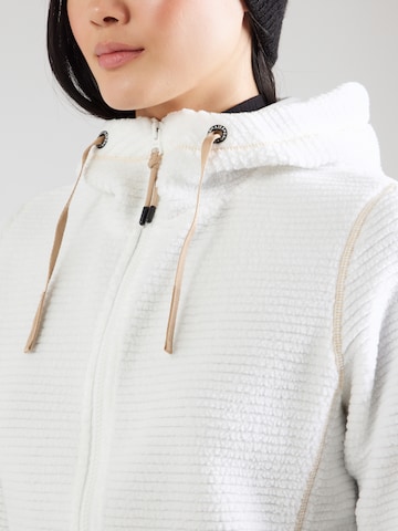 ICEPEAK Λειτουργική ζακέτα φλις 'AGRA' σε λευκό