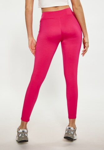 faina Athlsr Skinny Workout Pants in Pink