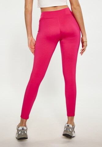 faina Athlsr Skinny Sportbroek in Roze