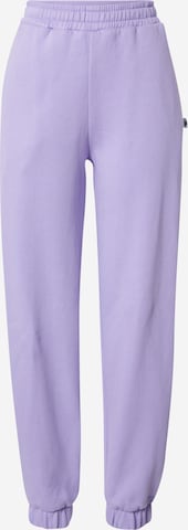 Effilé Pantalon Urban Classics en violet : devant