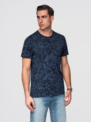 Ombre Shirt in Blauw