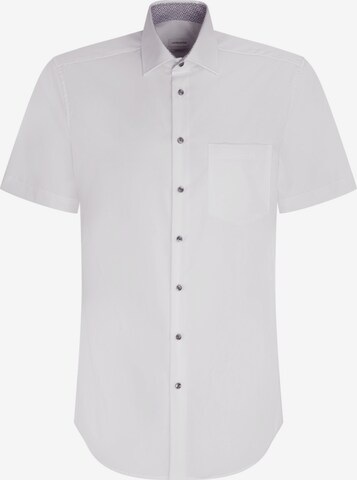 Coupe regular Chemise business SEIDENSTICKER en blanc : devant