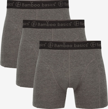 Boxer di Bamboo basics in grigio: frontale