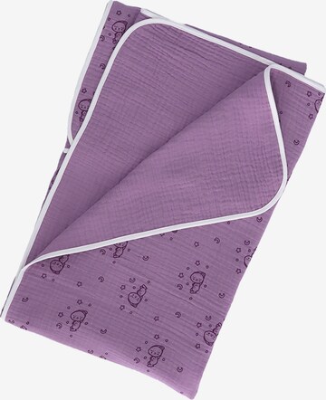 STERNTALER Baby Blanket 'Schlummerhase' in Purple