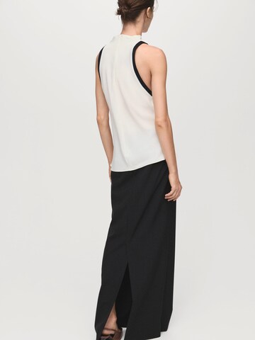 MANGO Blus 'DULCE' i beige