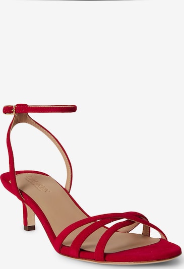 Lauren Ralph Lauren Remmisandaalit 'KENDYL' värissä punainen, Tuotenäkymä