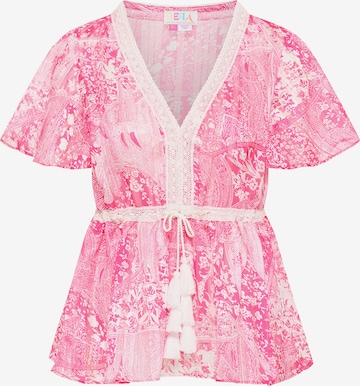 IZIA Blus i rosa: framsida