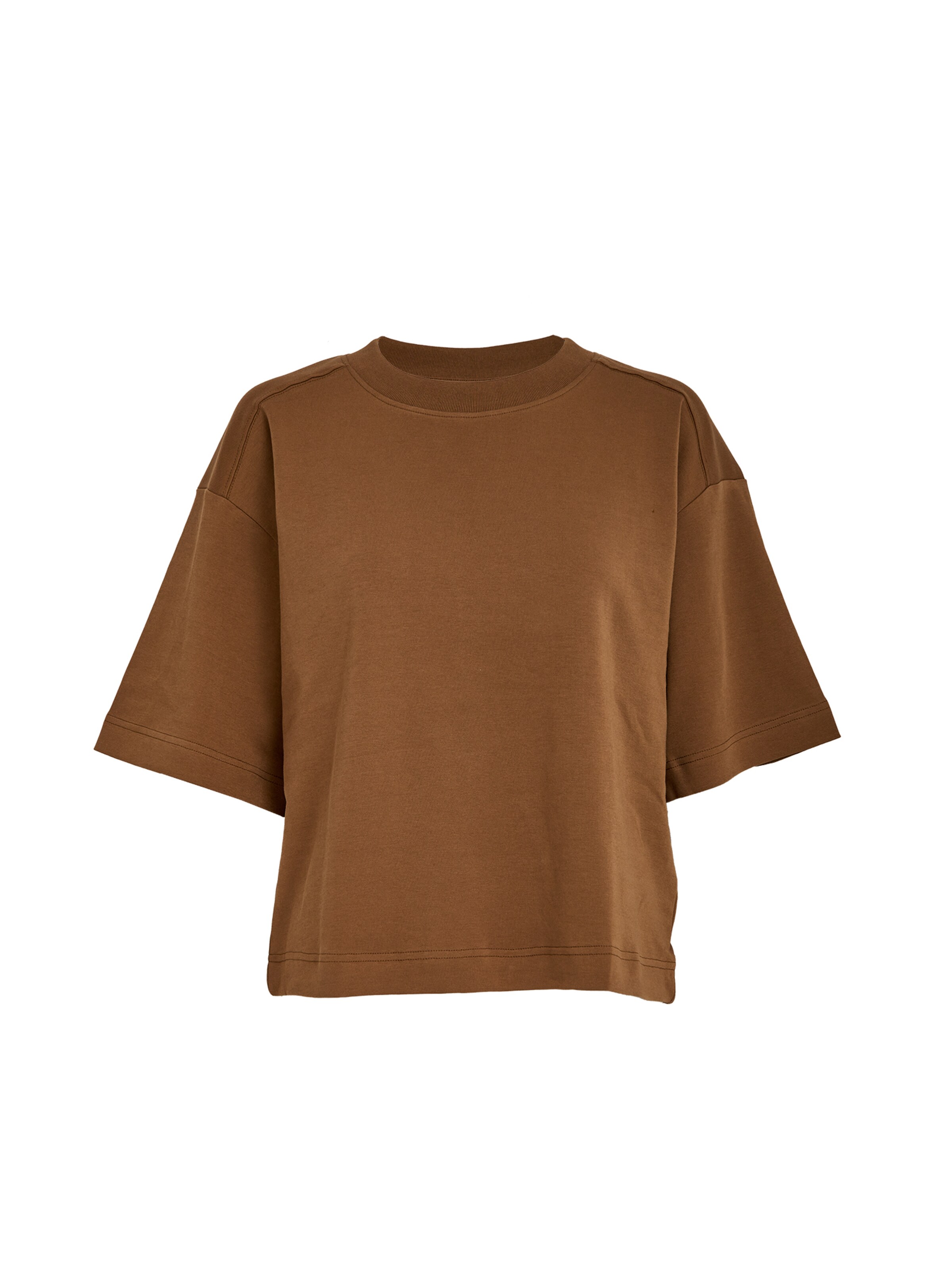 Peppercorn Top 'Fiola' in Bruin: voorkant