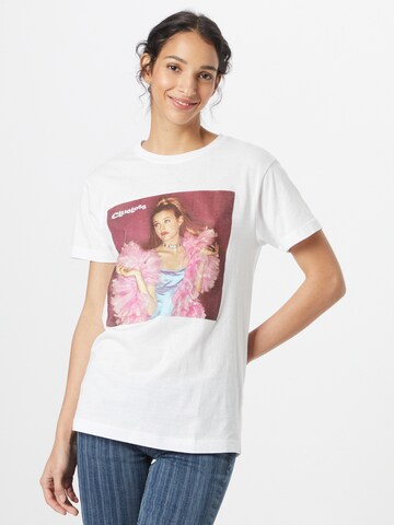 T-shirt 'MICHELLE' Femme Luxe en blanc : devant