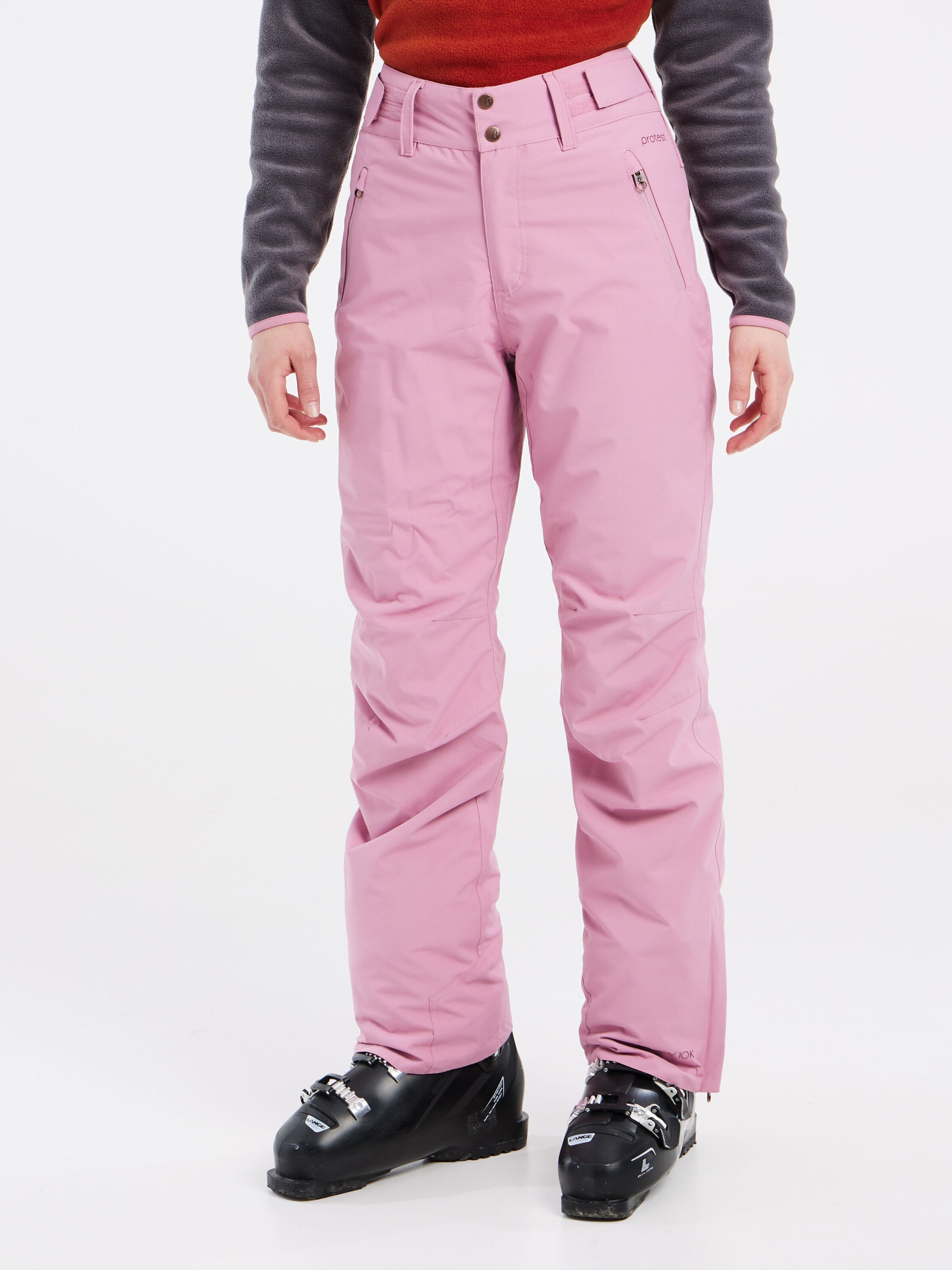 PROTEST Regular Sportbroek 'CINNAMON' in Roze