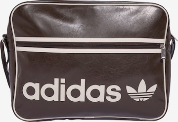 ADIDAS ORIGINALS - Bolso de hombro 'Og Airliner' en marrón: frente