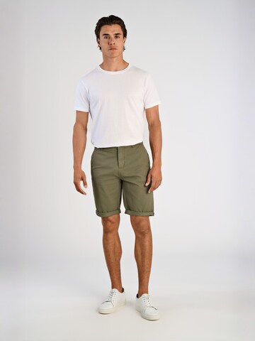 Lindbergh Regular Chino in Groen