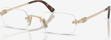 Miu Miu Briller 'Miu Miu MU50YV ZVN1O1' i guld: forside