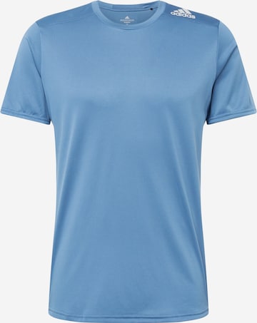 ADIDAS SPORTSWEAR Performance shirt 'Designed 4 Running' in Blue: front