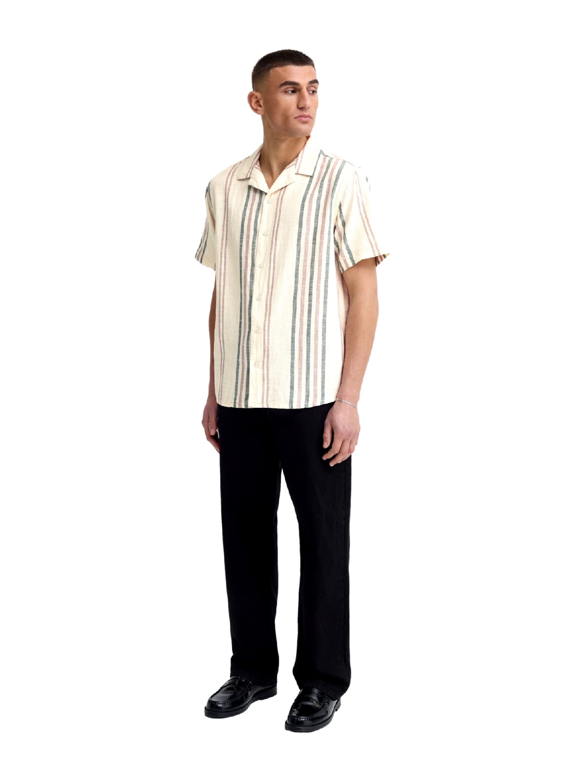!Solid Comfort fit Koszula 'SDIsai' w kolorze beżowy