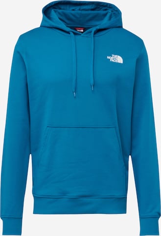 THE NORTH FACE - Sweatshirt em azul: frente