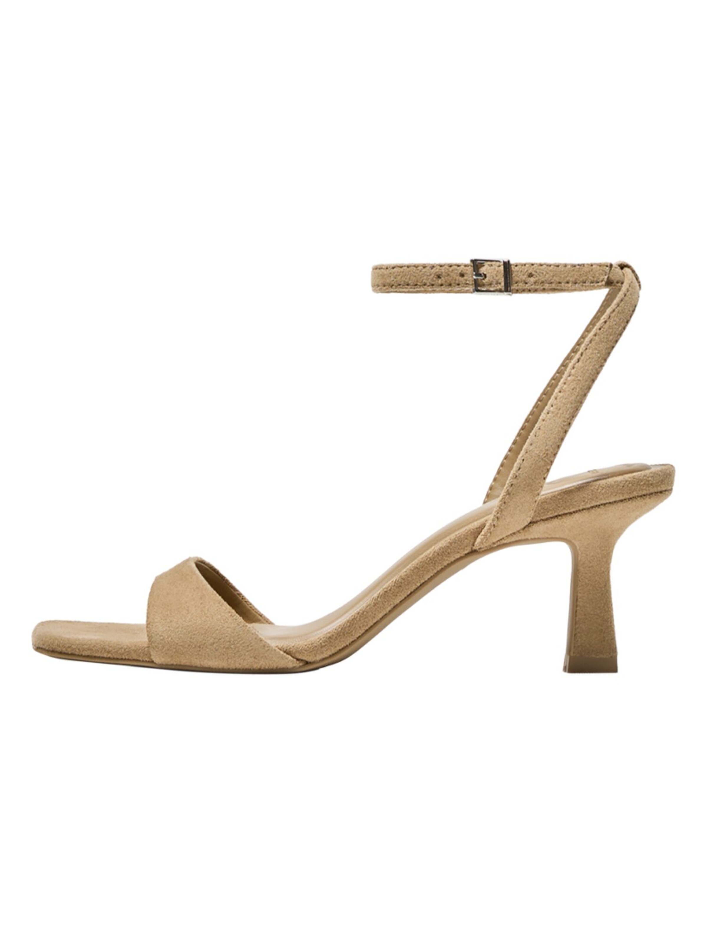 Sandales à lanières Bershka en marron