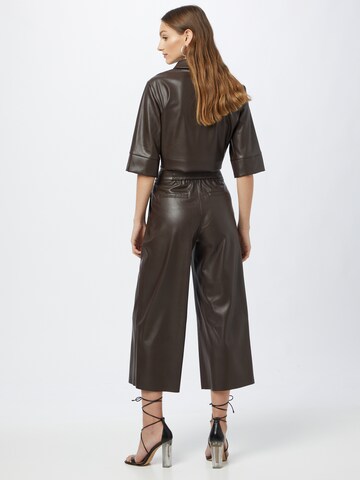 Wide Leg Pantalon 'Chang' Someday en marron