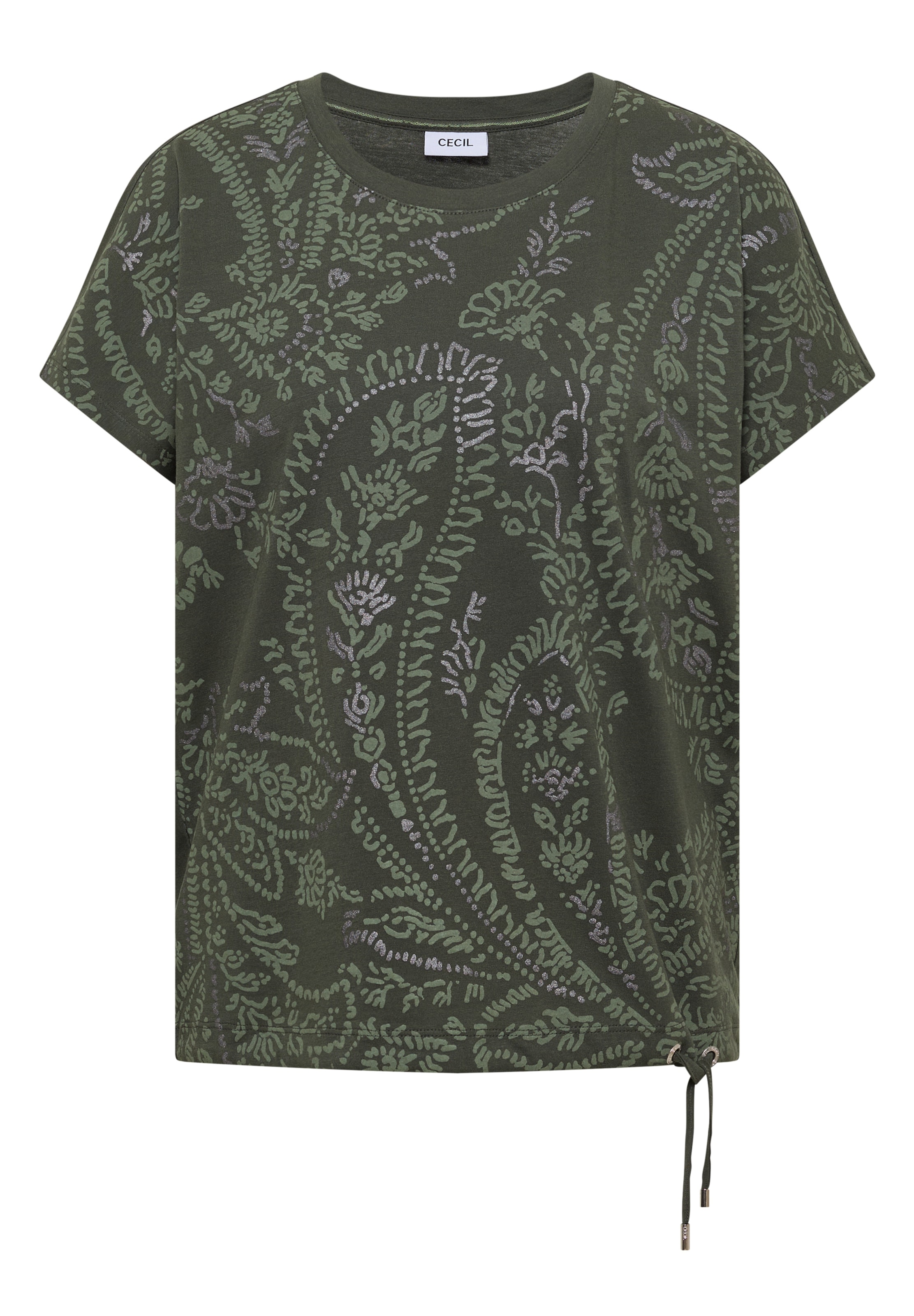 CECIL Shirt in Grün: Vorderseite
