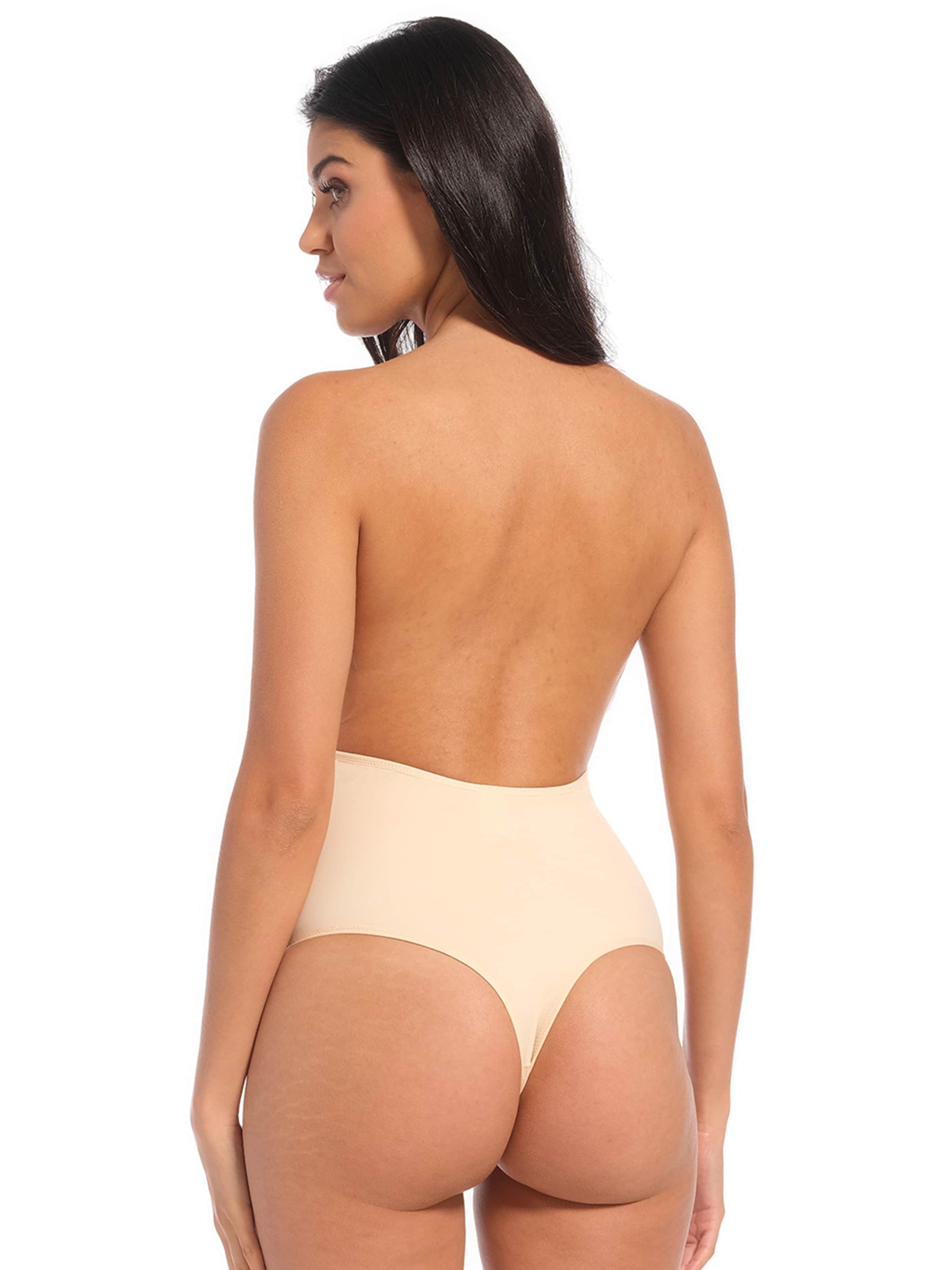 MAGIC Bodyfashion Korrigeeriv bodi 'Luve', värv beež