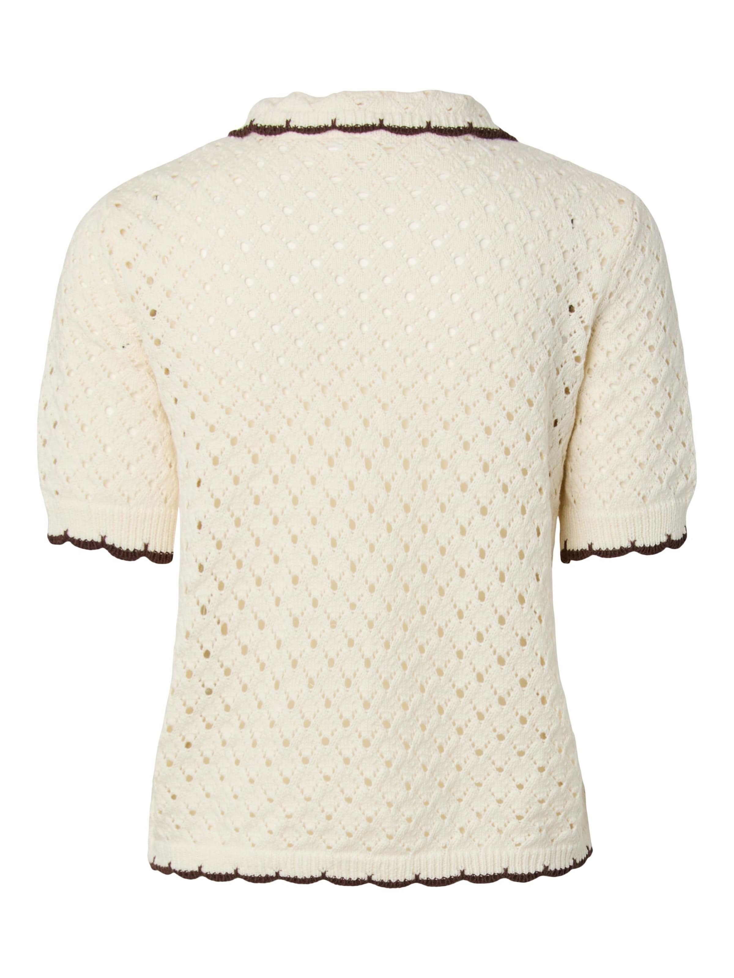 YAS - Camiseta en beige