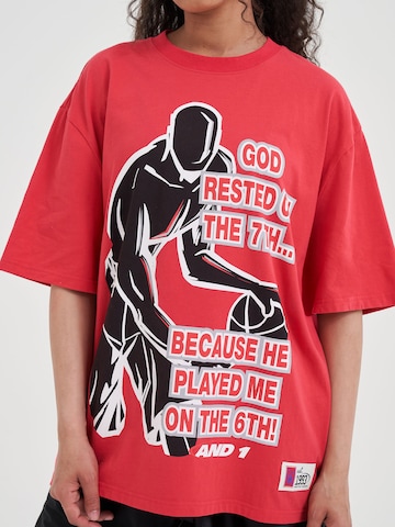 T-shirt AND1 en rouge