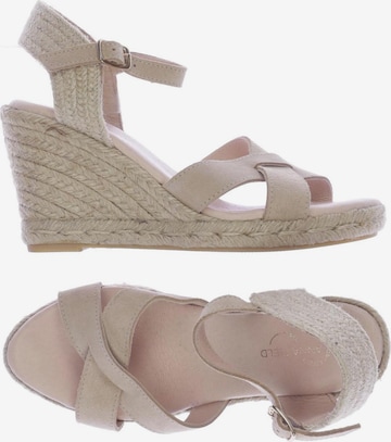 Anna Field Sandalen 36 in Beige: predná strana