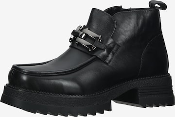 Bottines LAZAMANI en noir : devant