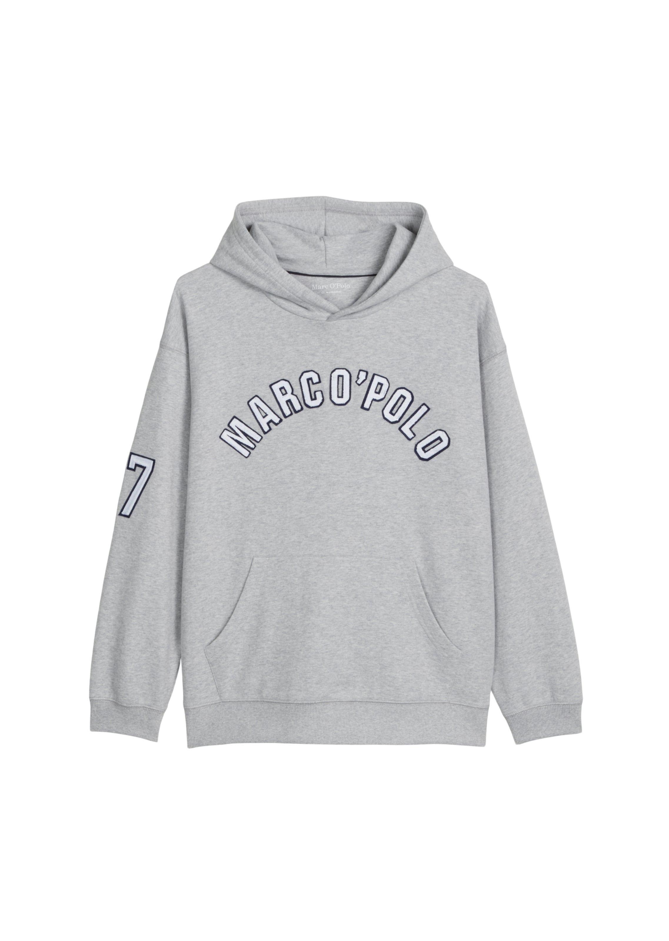 Marc O'Polo Sweatshirt in Grey: front